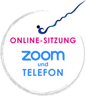 Sticker zoom Sitzung